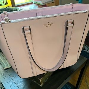 Kate Spade Large Tote in Pale Pink